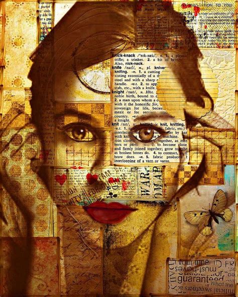 Artist Inspiration Christine Peloquin Collage Art Projects Paper