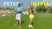 PGA PRO vs PGA PRO | Peter Finch and Olivia Cooke | Course Vlog - YouTube