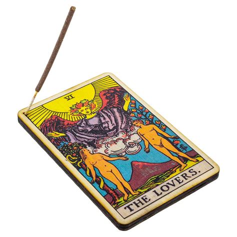 The Lovers Tarot Incense Burner For Stick Incense