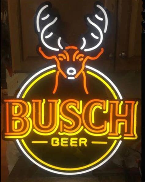 Custom Busch Beer Light Deer Neon Sign Tube Neon Light Custom Neon Signs