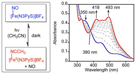 Reversible Dissociation Of Nitric Oxide For 3 Left And Time Resolved