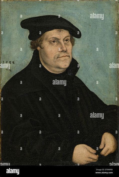 Martin Luther 1483 1546 At The Age Of 50 1533 Artist Cranach