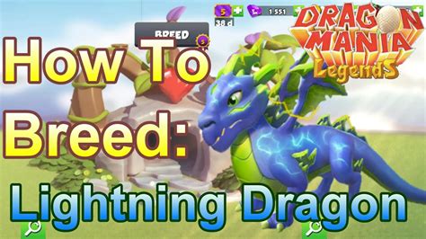 Dragon Mania Legends Lightning Dragon - How to Breed: Lightning Dragon - Dragon Mania Legends - YouTube