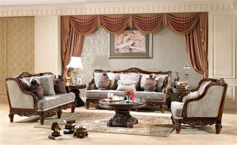 Luxurious Traditional Style Formal Living Room Set Hd 912