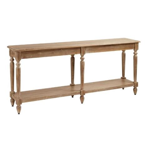 Everett Long Weathered Natural Wood Foyer Table Foyer Table Entryway