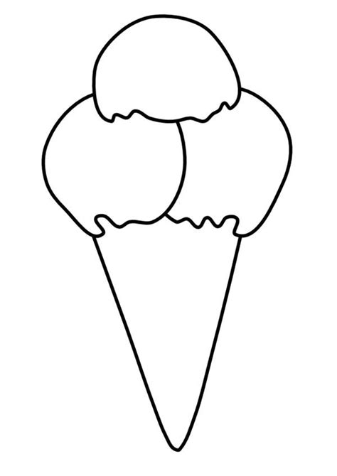 This awesome book comes with so many different pages to. Ice Cream Cone Coloring Page : Coloring Sky