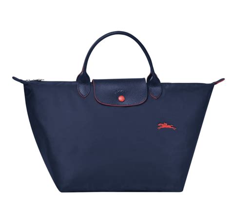 The le pliage bag from longchamp is the brand's most iconic style. Longchamp Le Pliage Club Medium Size, Short Handle - Luxe ...