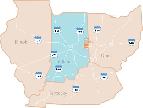 Click Map To View Larger Economic Development Corporation Of Wayne