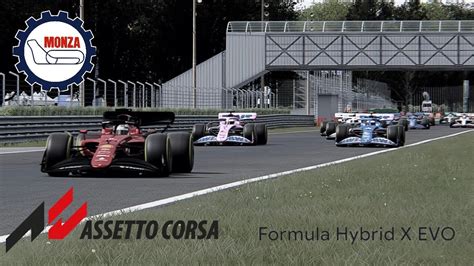 Assetto Corsa Formula Hybrid X Evo Race At Monza Youtube