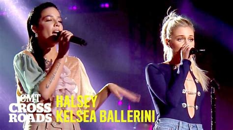 Halsey And Kelsea Ballerini Perform Bad At Love Cmt Crossroads