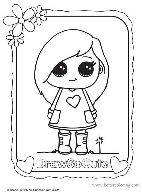 The Best 26 Coloring Pages Cute Girls Greatsuddenpic Cute Girly Coloring Pages At