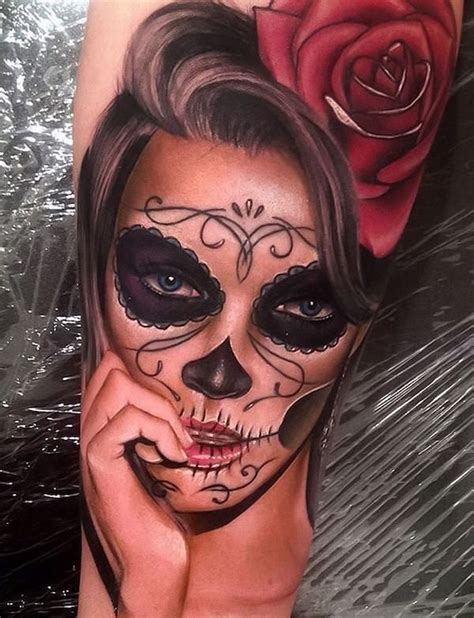 Day Of The Dead Girls Macabre And Symbolic Inked Cartel
