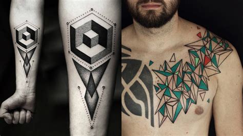 20 Geometric Tattoos That Will Awaken The Nerd In You