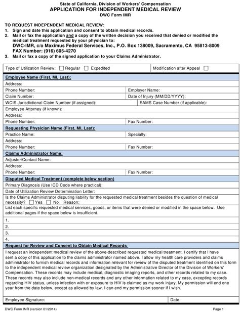 Dwc Form Imr Fill Out Sign Online And Download Printable Pdf