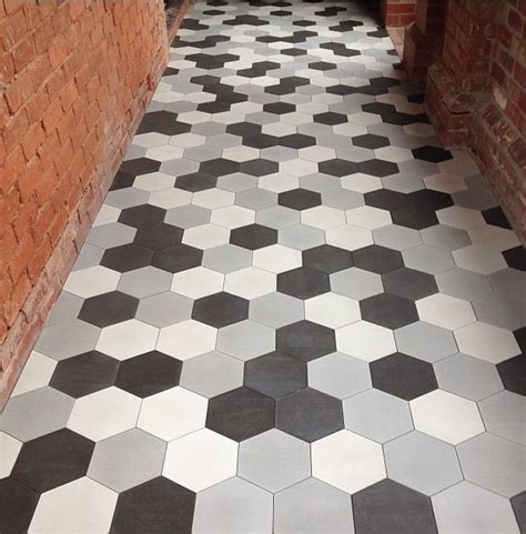 Hexagonal Terazzo Cement Tiles Are Here Patterned Floor Tiles