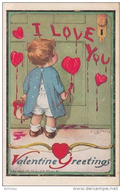 My Little Corner Of The World Vintage Valentine Cards Valentine