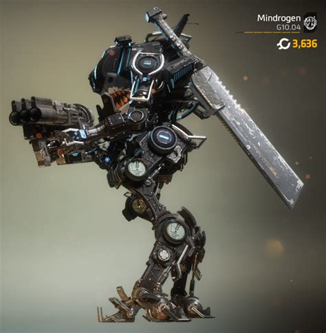 Ronin In Stoic Dark Titanfall Robots Concept Sci Fi Armor