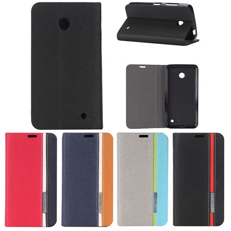 Lumia 630 Case Luxury Mix Color Stand Back Cover Cases For Capa Nokia