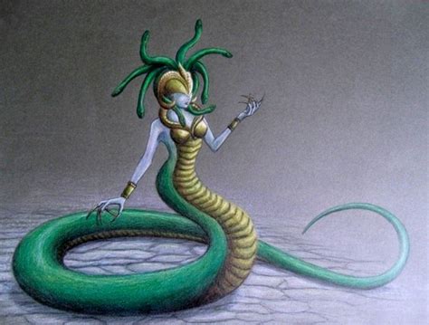 Medusa By ~booziesue On Deviantart Medusa Mythical Monsters Deviantart