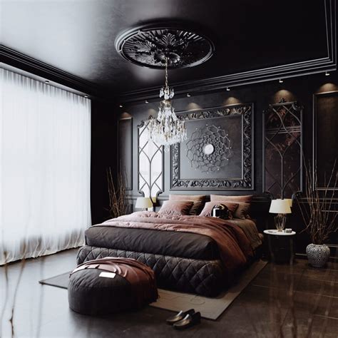 10 Dark Romantic Bedroom Ideas That Will Set Your Mood For Love The Bedding Authority Mattress