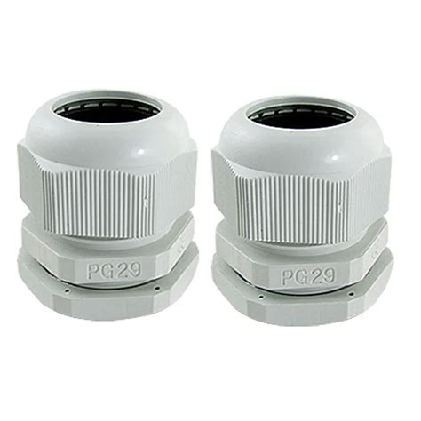 Pcs White Plastic PG Waterproof IP Cable Glands Cable Gland Glands Cablewaterproof Cable