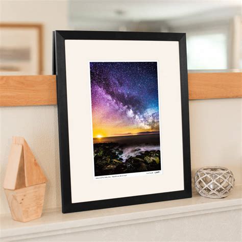 Colours Of The Milky Way Night Sky Print By Isle Of Wight Milky Way