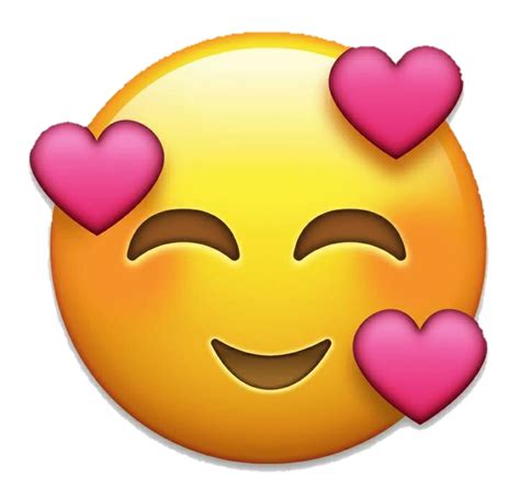 Emoji Heart Love Sticker Smiley Emoticon Png Download