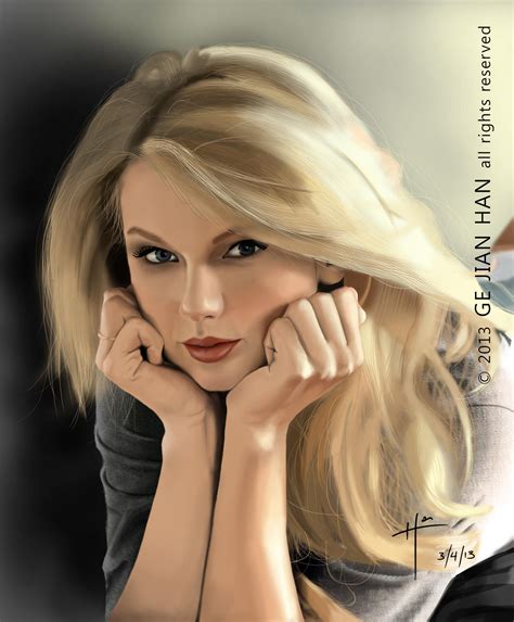 Taylor Swift Digital Painting By Jhbanx On Deviantart