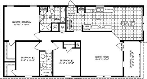 Open Floor Plan 1200 Sq Ft House Plans 1200 Sq Ft Cabin Plans 1200