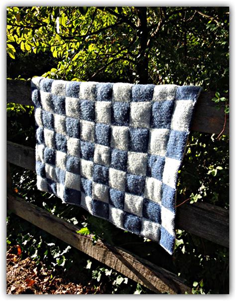 Quilted Double Knit Afghan Designed By Clara Masessa Patterns By