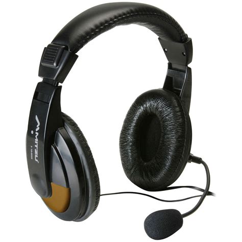 Deluxe Digital Multimedia Headset With Mic And Volume Control