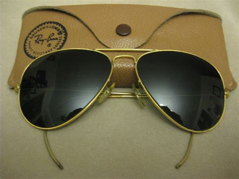 Rare Ray Ban Aviator Sunglasses Vintage 1960 S Or Early