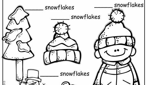 fractioal winter wonderland math worksheet