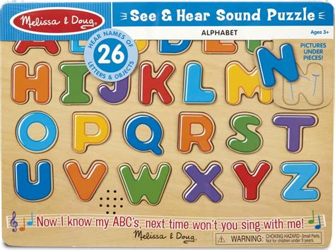 Alphabet Sound Puzzle 26 Pieces Thinker Toys