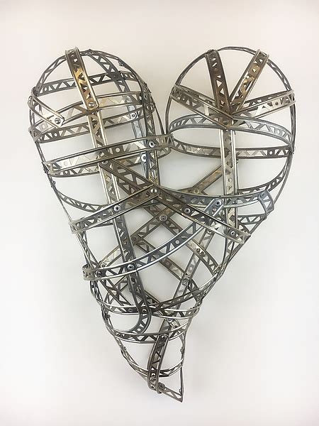 Love So Strong By Barbara Gilhooly Metal Wall Sculpture Artful Home