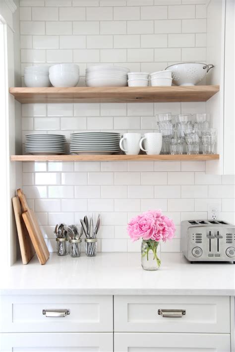 26 Kitchen Open Shelves Ideas Decoholic