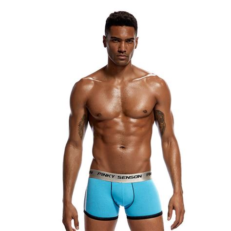 brand mens trunks push cup up cotton bulge enhancing front padded underwear boxer shorts enlarge