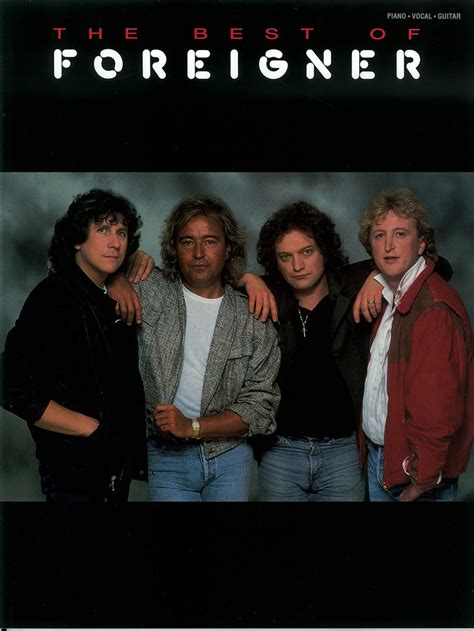 The Best Of Foreigner By Foreigner Sheet Music