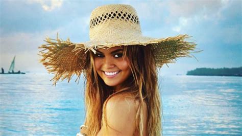 Pregnant Chrissy Teigen Strips Down To A Barely There Bikini For Sports