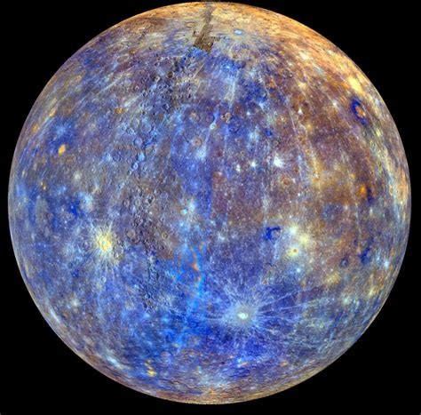 Mercury False Color Rotation Movie Nasa Solar System
