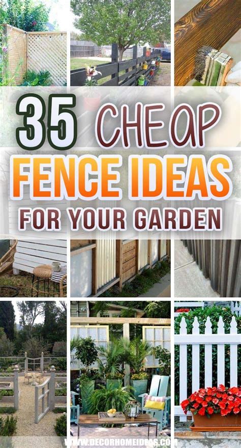 Cheap Garden Fencing Cheap Privacy Fence Small Garden Fence