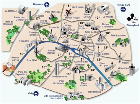 Mappe E Cartine Di Parigi