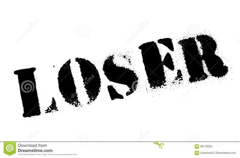 Loser Rubber Stamp Stock Photo Image Of Communications 88118256