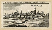 Gesamtansicht; darüber Erklärungen ('Gripswald. -41.'). by GREIFSWALD ...