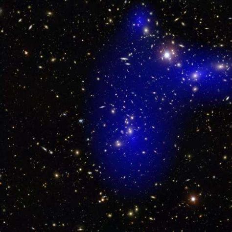 Galaxy Clusters Collide—dark Matter Still A Mystery