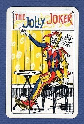Unverifiedwhat did joker's card say? single cards - NOT decks - FANTASTIC JOKER IN MINT CONDITION. SEE SCAN. A SUPER ADDITION TO ADD ...
