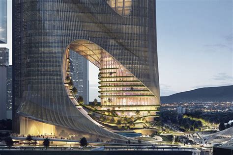 Zaha Hadid Architects Brings Futuristic Tower C To Shenzhens Skyline