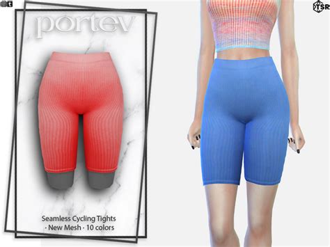 The Sims Resource Seamless Cycling Tights