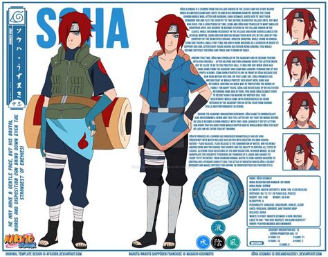 Naruto Oc Soha Uzumaki Character Sheet Pt Ii By Dreamchaser21