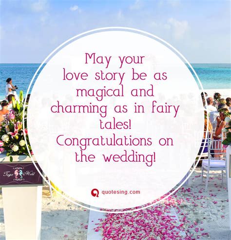 A heartfelt wish is always a perfect wedding gift. 50 happy wedding wishes, quotes, messages, cards and images - Quotesing